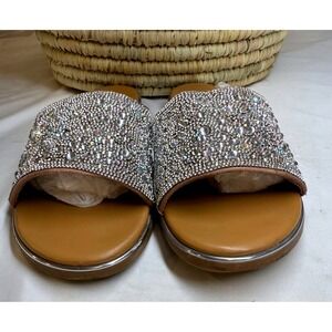 Corky's Pizazz Rhinestone‎ Sandals, Size 9